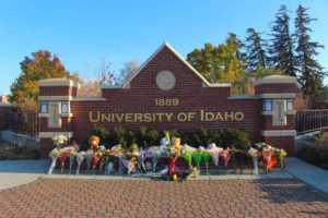 Memorial for slain students in Moscow, Idaho